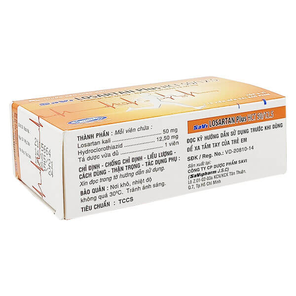 Savi Losartan Plus HCT 50/12.5