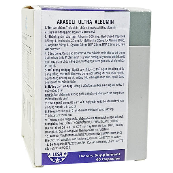 Akasoli Ultra Albumin