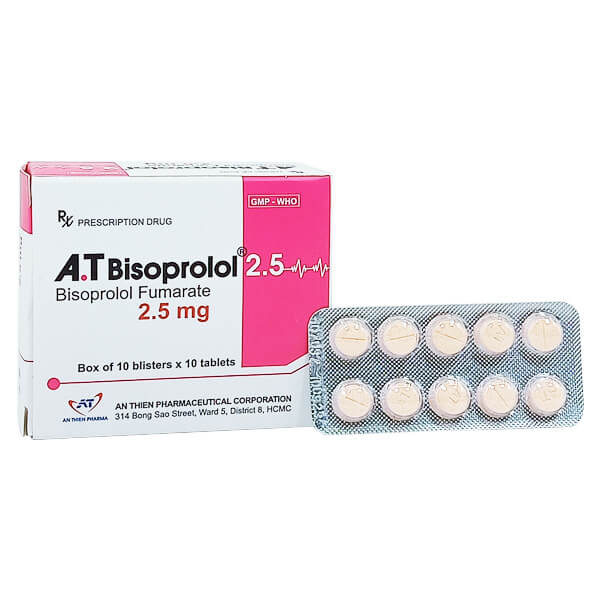 A.T Bisoprolol 2.5