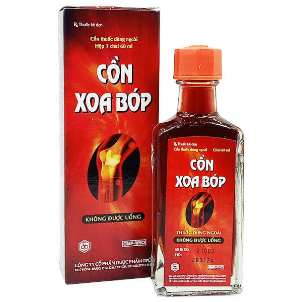 Cồn xoa bóp OPC