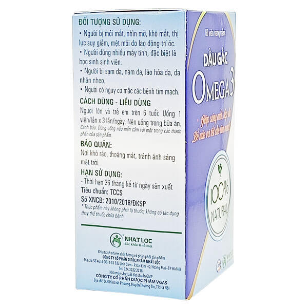 Dầu gấc Omega 3