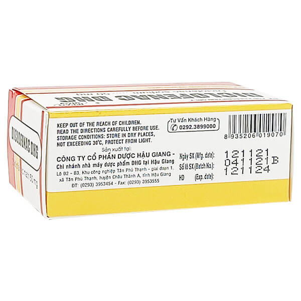 Diclofenac DHG 50mg