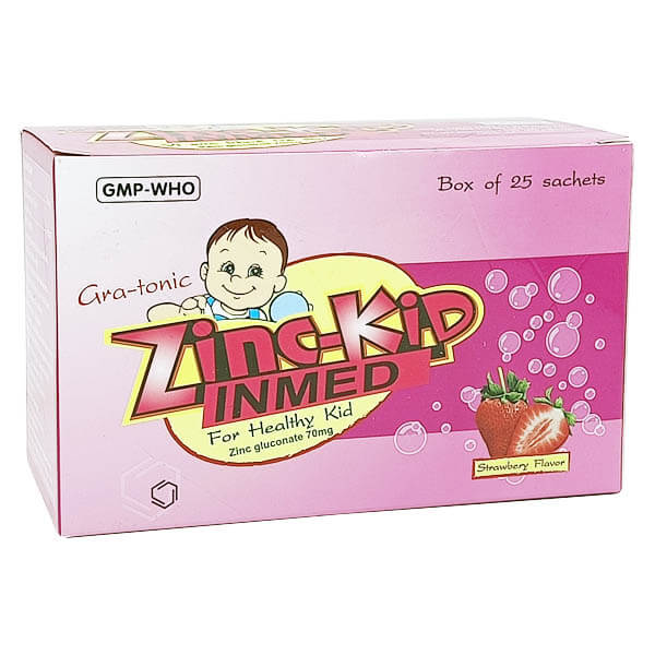 ZincKid Inmed Bổ sung kẽm cho trẻ Dược Điển Việt Nam
