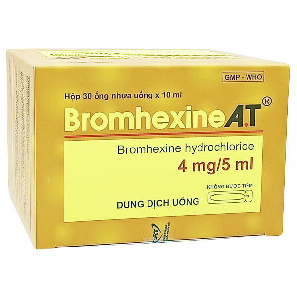 Bromhexine A.T 4mg/5ml