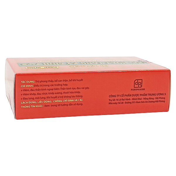 Độc hoạt tang ký sinh TW3