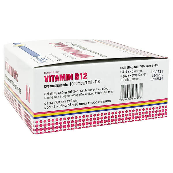 Vitamin B12 1000mcg/ml HDPharma