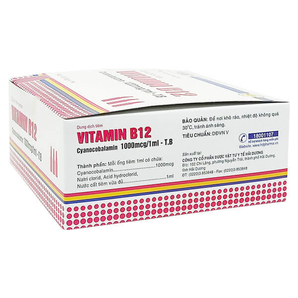 Vitamin B12 1000mcg/ml HDPharma