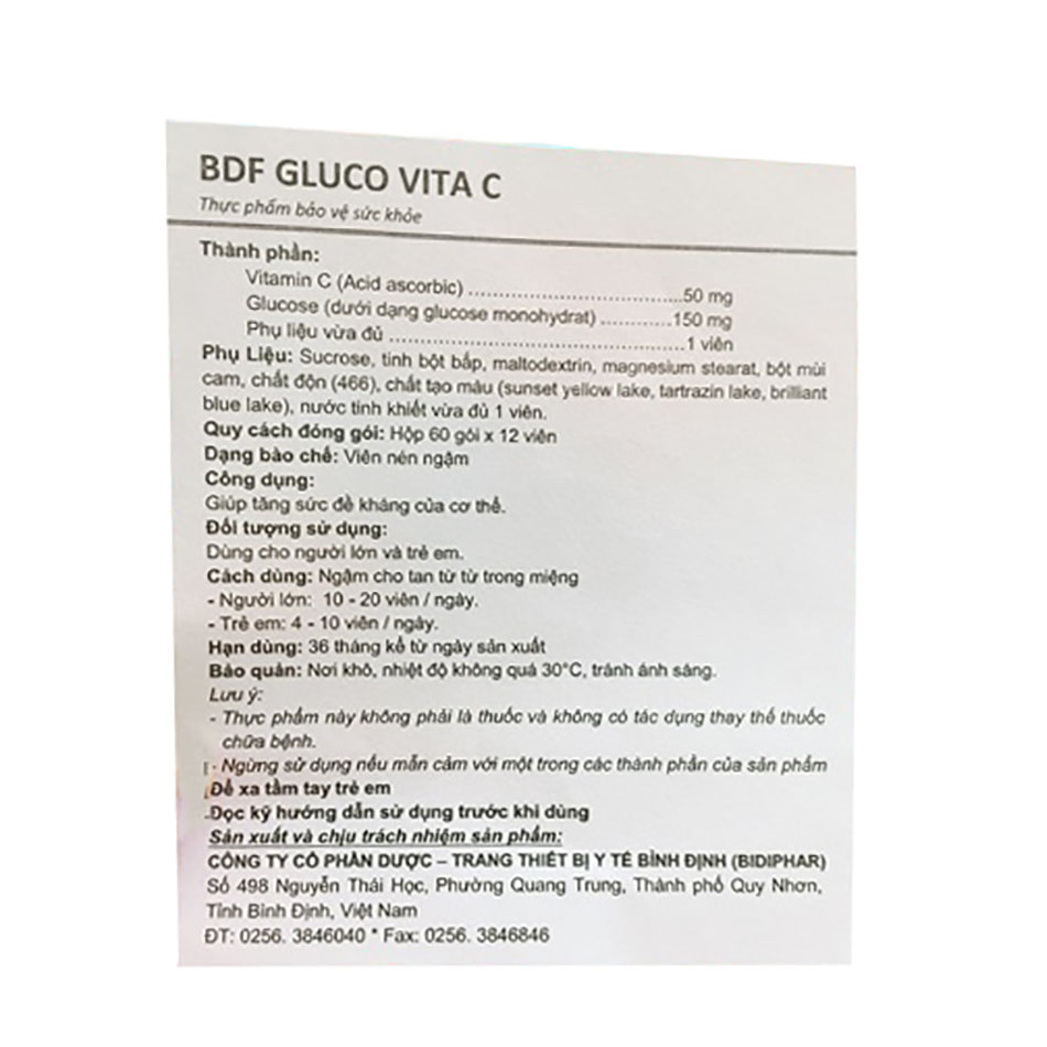 BDF Gluco Vita C