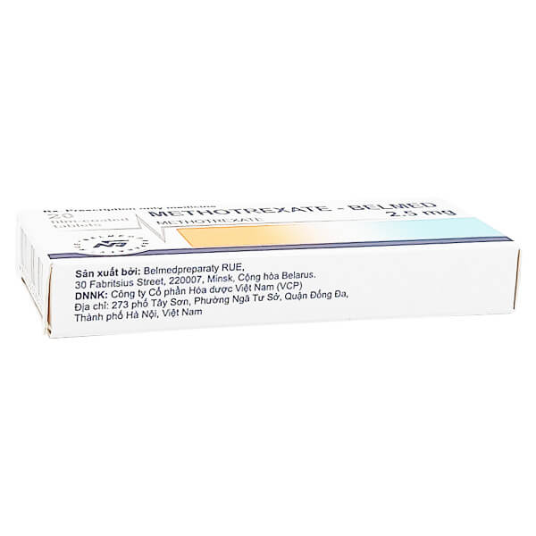 Methotrexate-Belmed 2,5mg