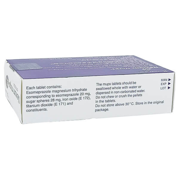 Nexium mups 20mg