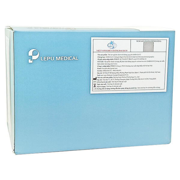 SARS-CoV-2 Antigen Rapid Test Kit - Lepu Medical