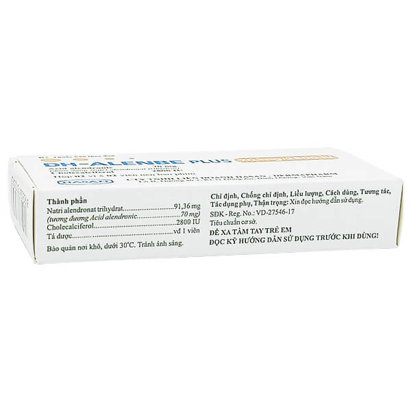 DH-Alenbe plus 70mg/2800IU - Không lo loãng xương