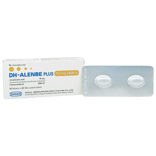 DH-Alenbe plus 70mg/2800IU - Không lo loãng xương