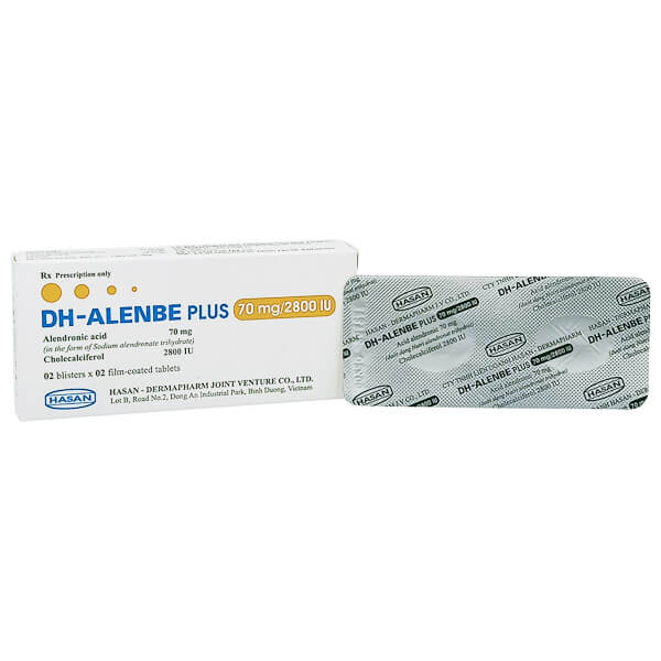 DH-Alenbe plus 70mg/2800IU - Không lo loãng xương