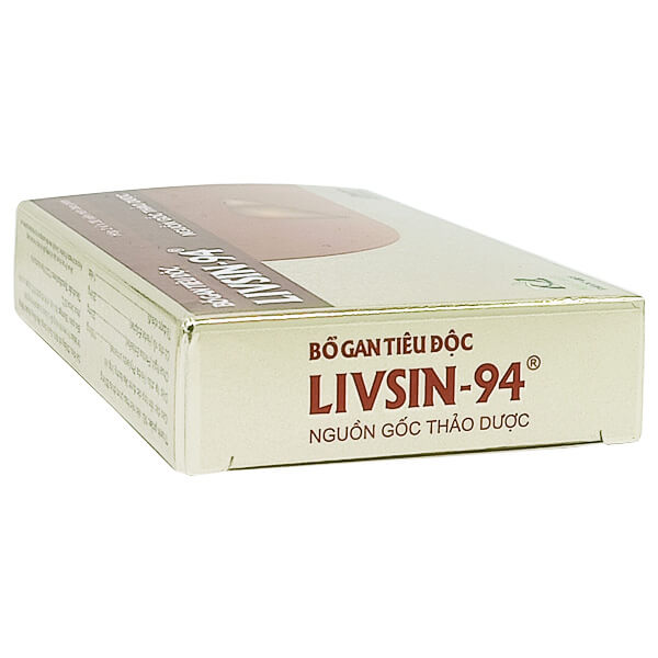 Bổ gan tiêu độc Livsin-94