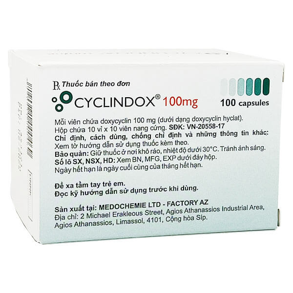 Cyclindox 100mg