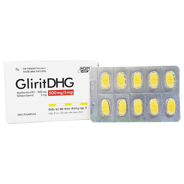 GliritDHG 500mg/5mg