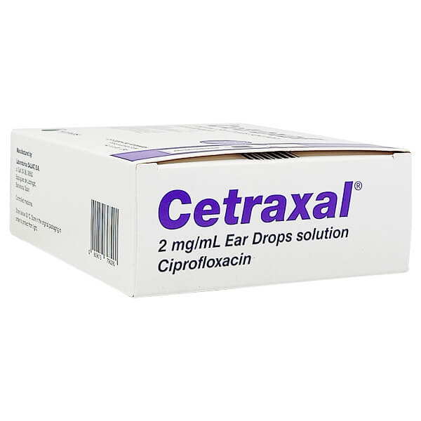 Cetraxal ear drops 2mg/ml