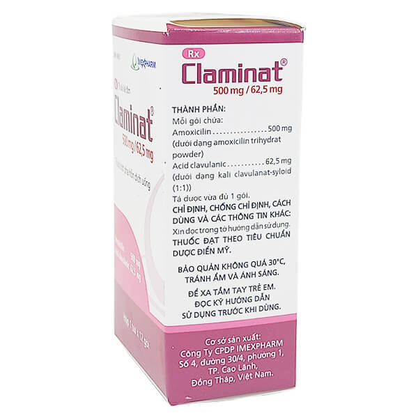 Claminat 500mg/62,5mg