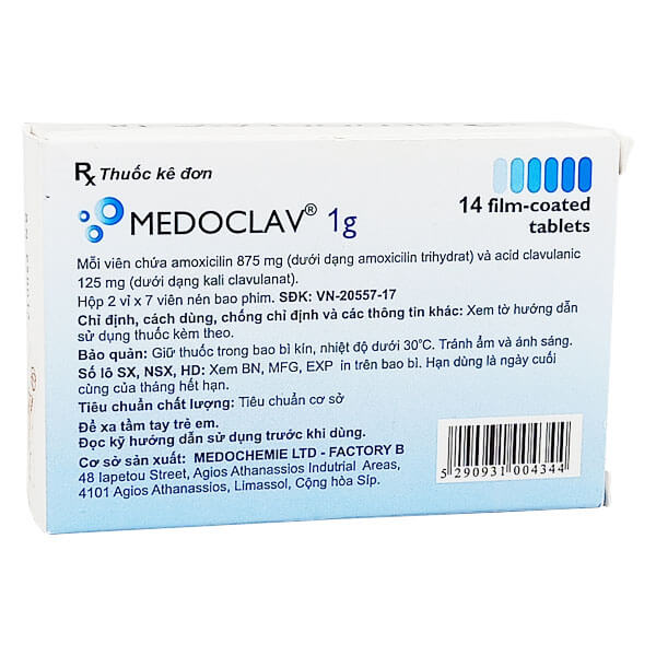 Medoclav 1g