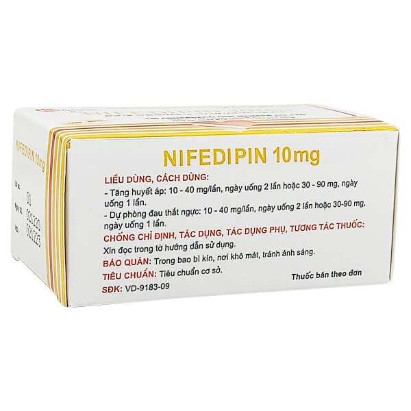 Nifedipin 10mg Armephaco