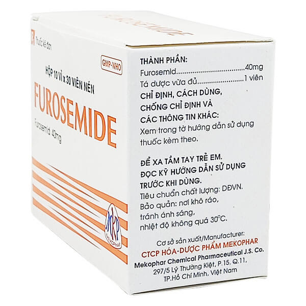 Furosemid 40mg Mekophar