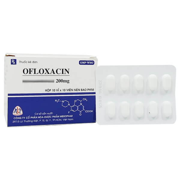 Ofloxacin 200mg Mekophar