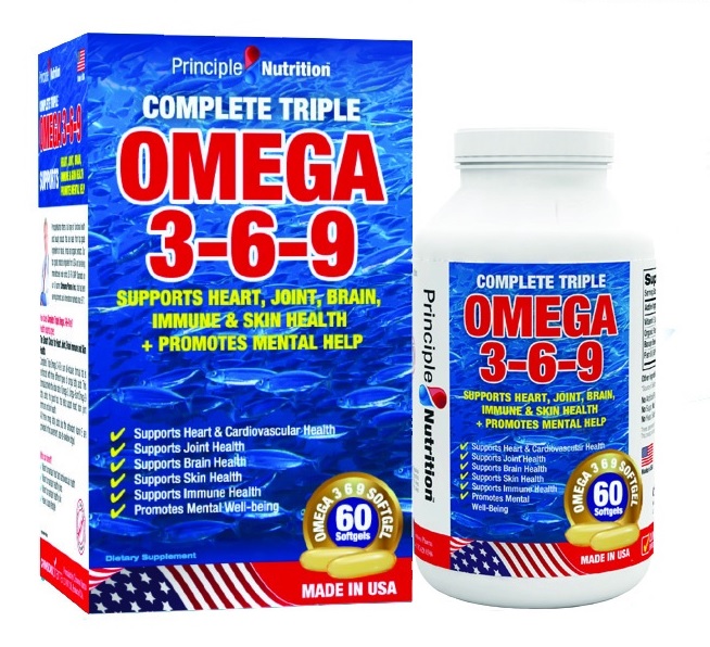 Principle Nutrition Complete Triple Omega 3-6-9