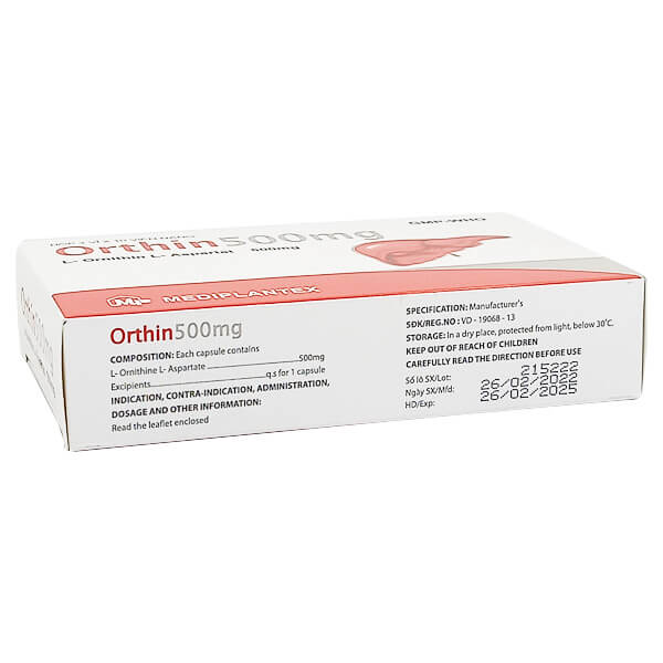 Orthin 500mg