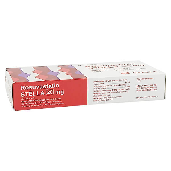 Rosuvastatin STELLA 20mg