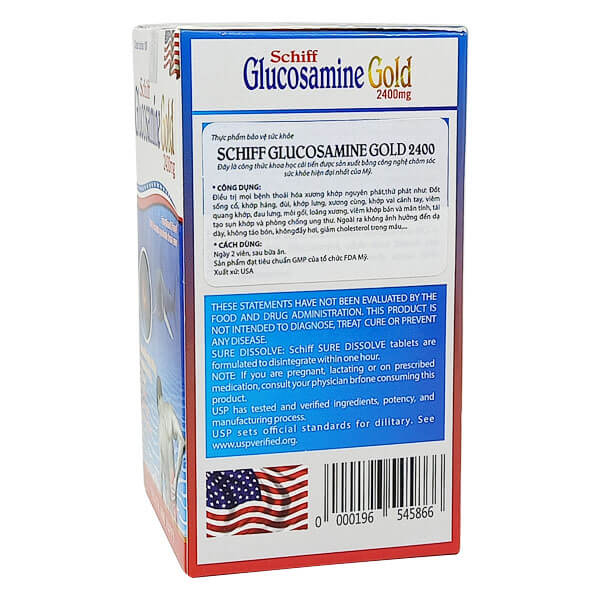 Schiff Glucosamine Gold 2400mg