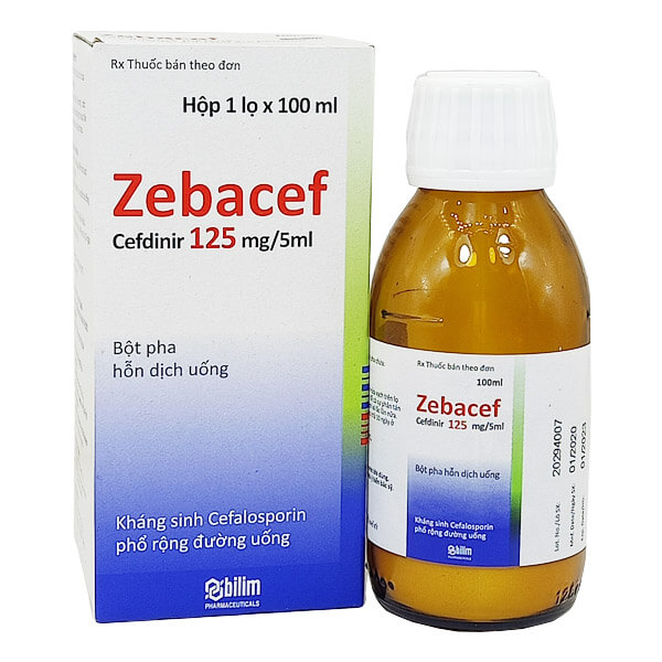 Zebacef 125mg/5ml