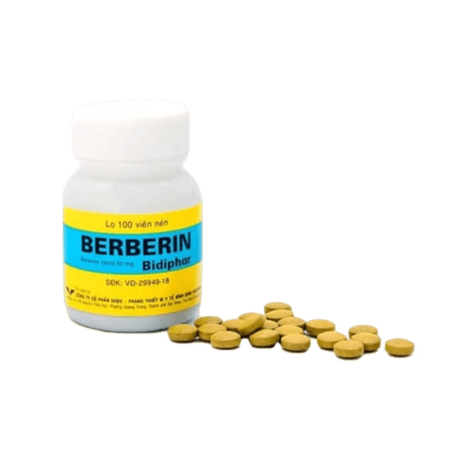 Berberin 50mg Bidiphar