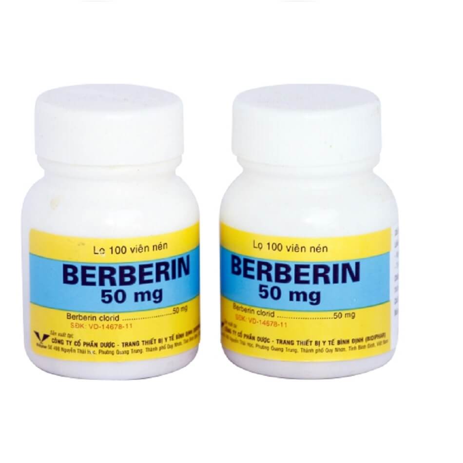 Berberin 50mg Bidiphar