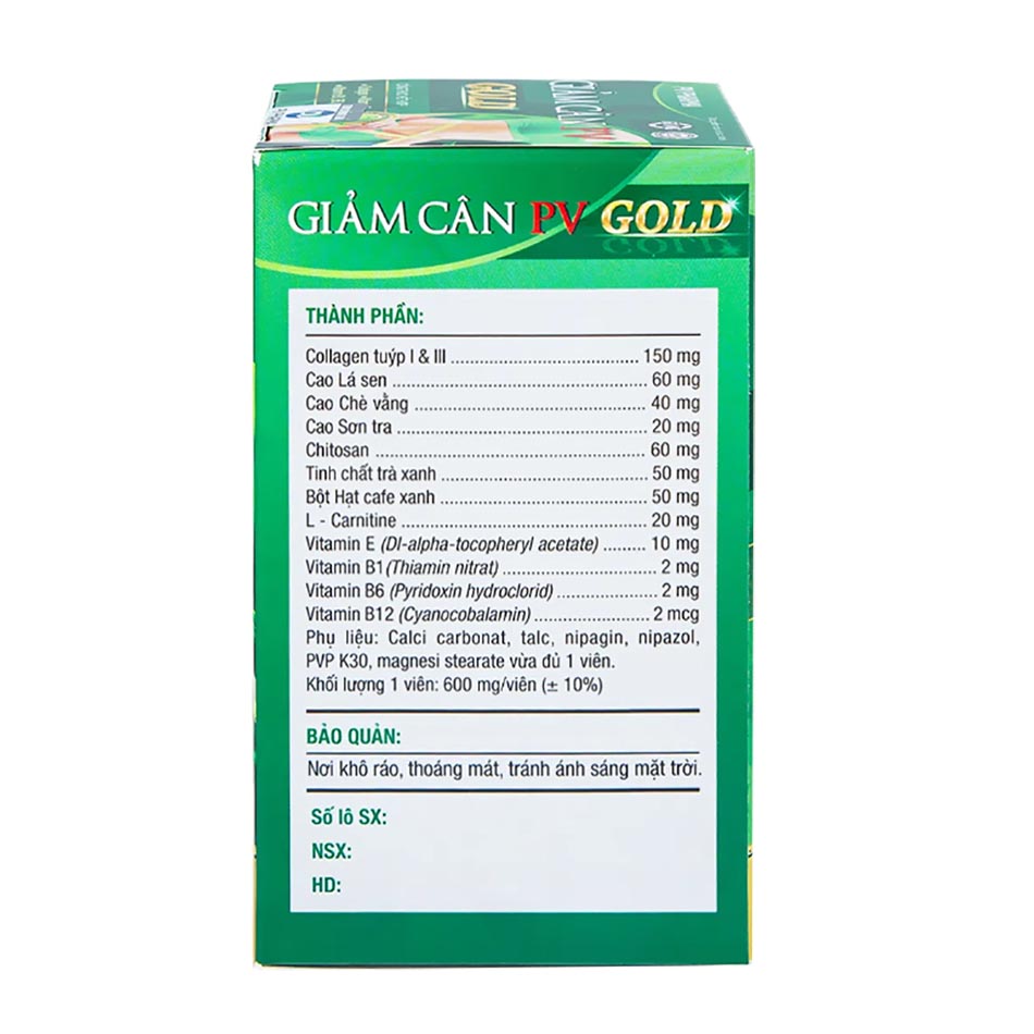 Giảm cân PV Gold