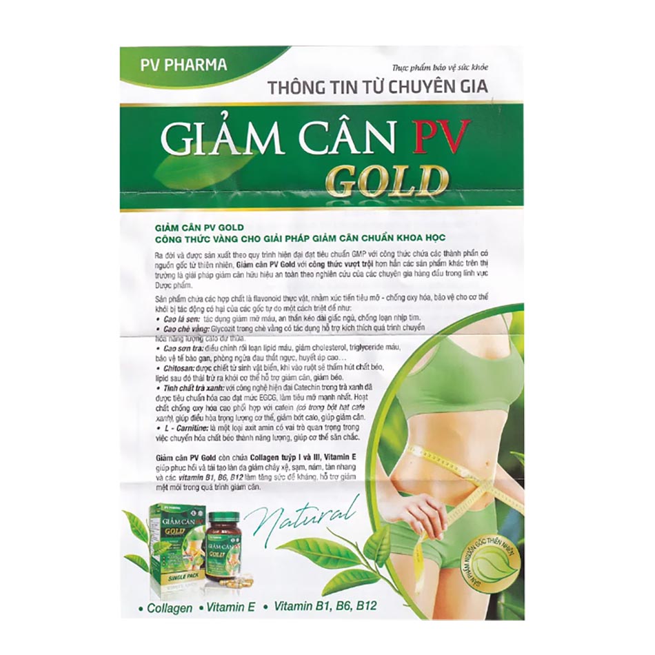 Giảm cân PV Gold