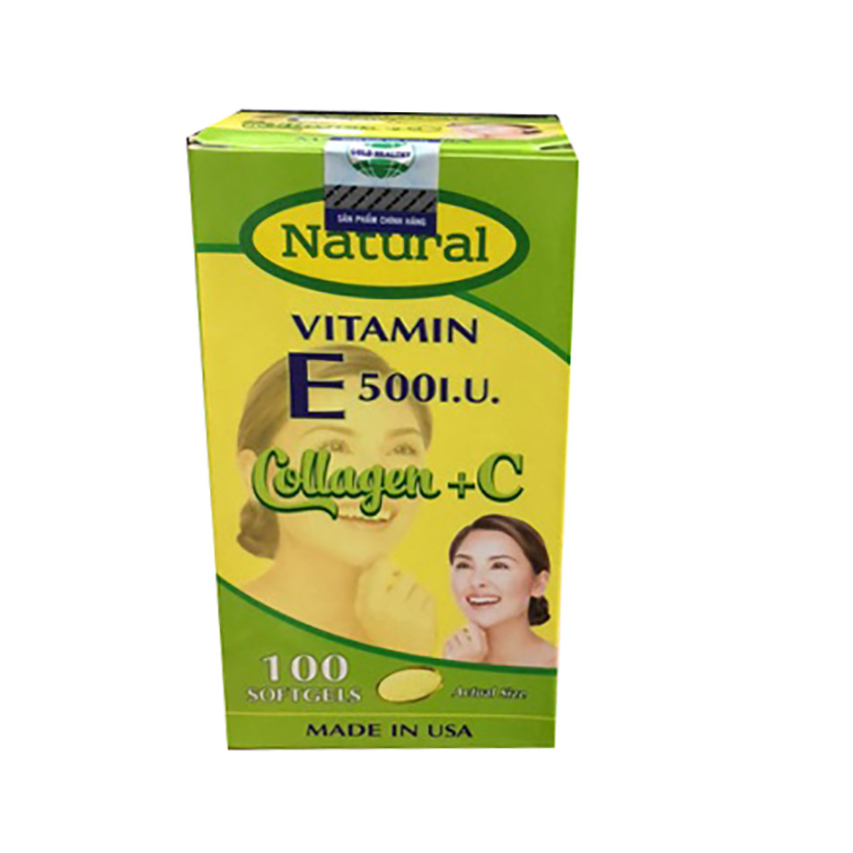 Vitamin E 500 I.U Collagen +C