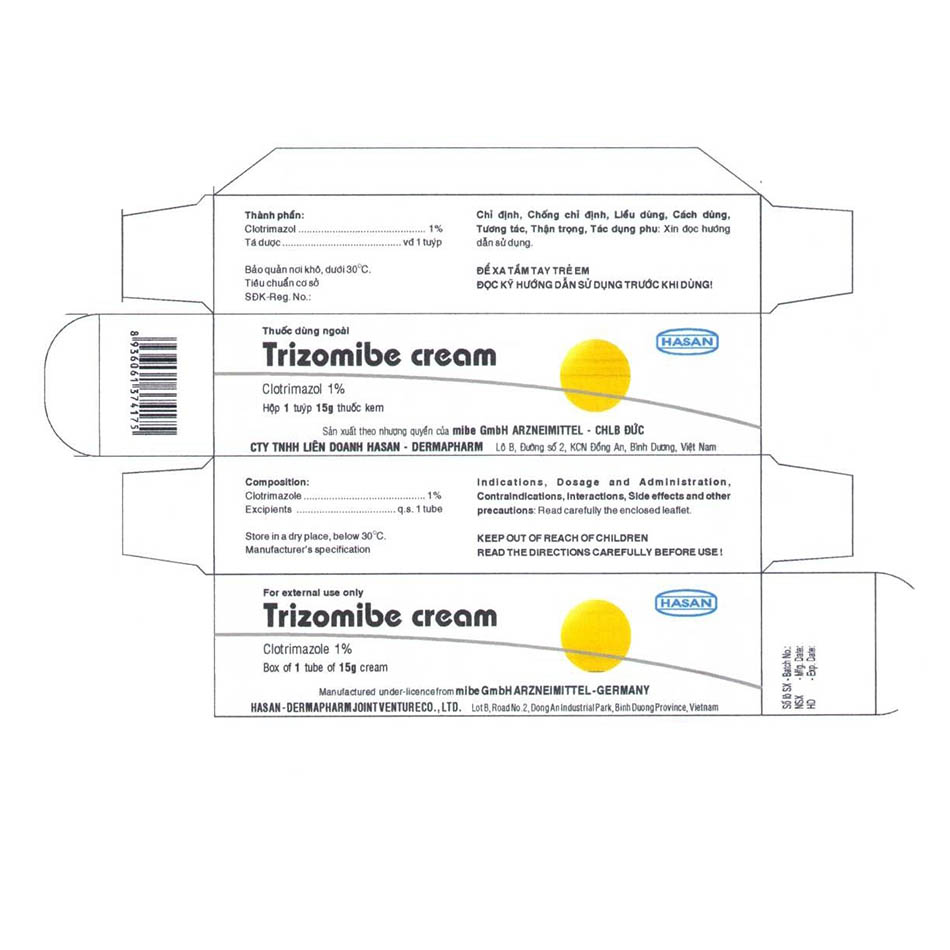 Trizomibe cream 15g