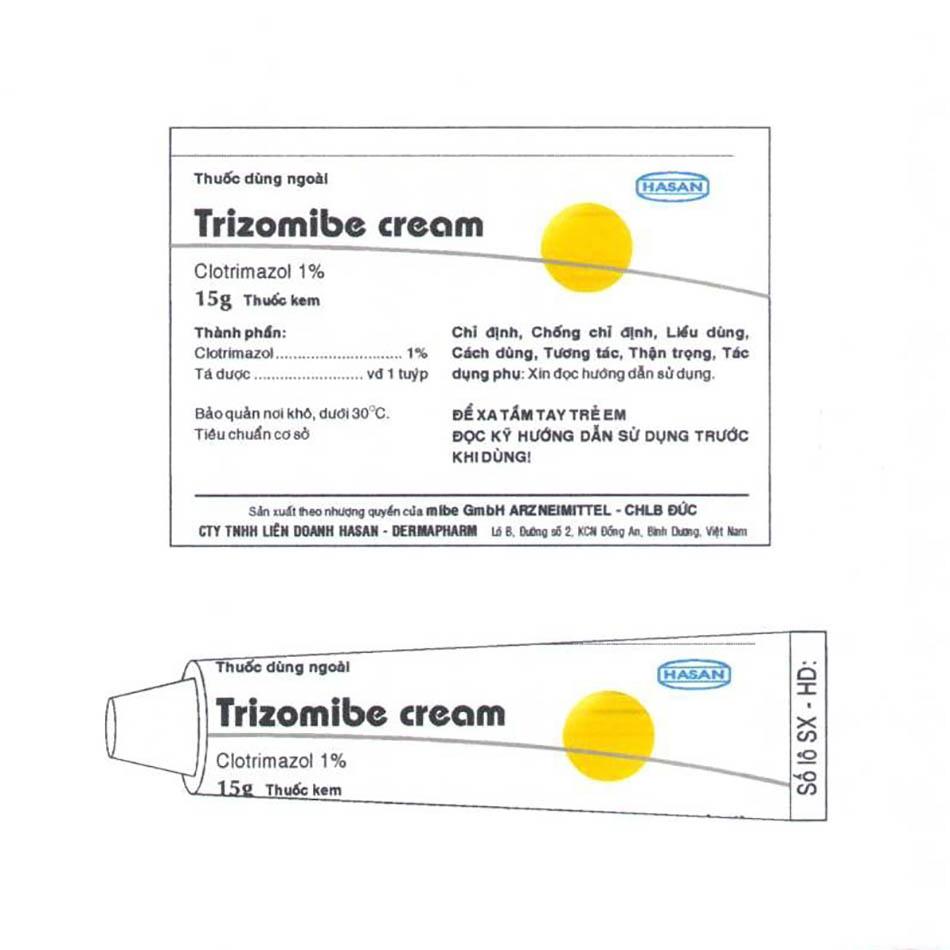 Trizomibe cream 15g