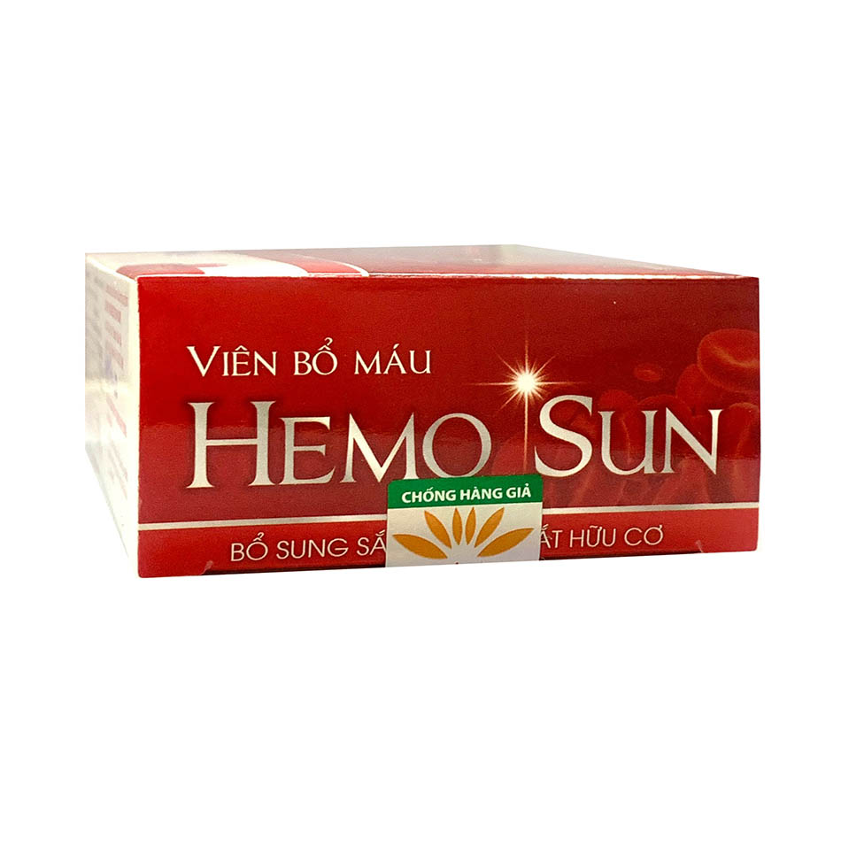 Viên Bổ máu Hemo Sun