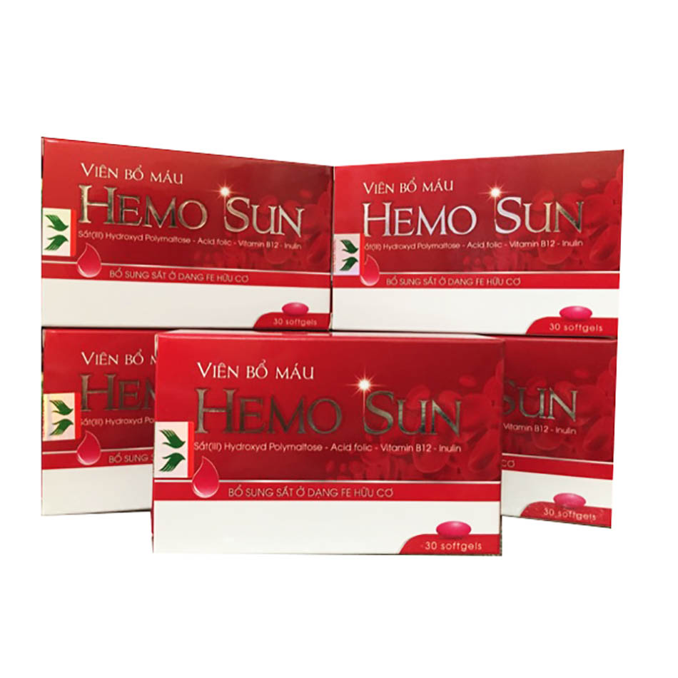 Viên Bổ máu Hemo Sun