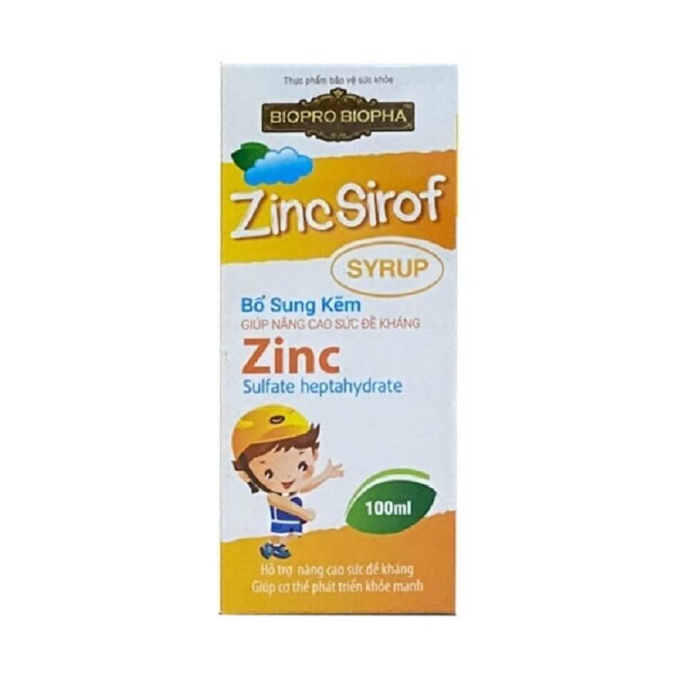 Siro ZinC Sirof 100ml