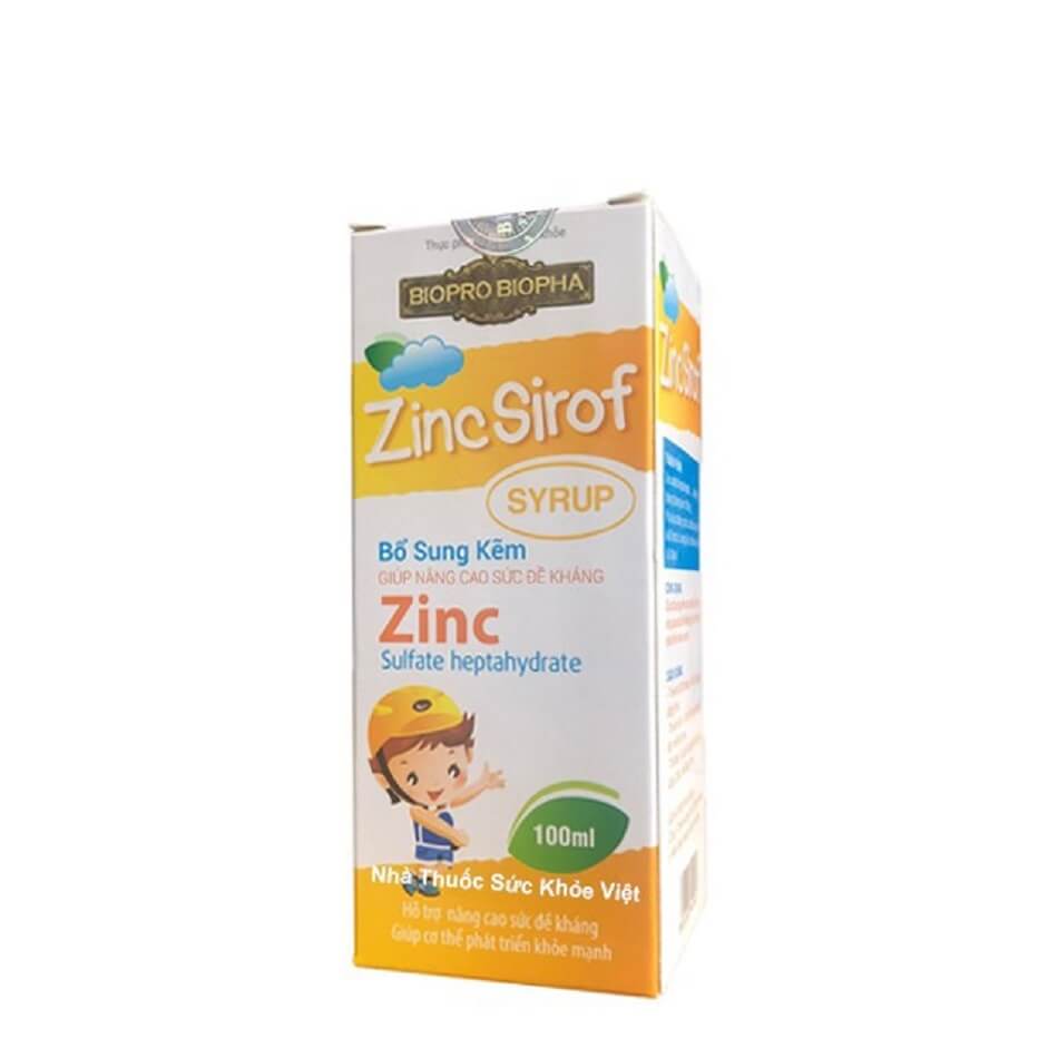 Siro ZinC Sirof 100ml