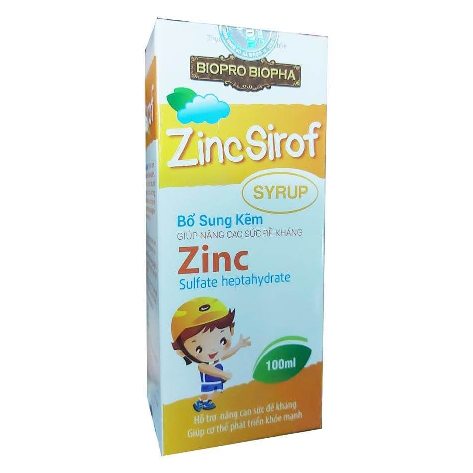 Siro ZinC Sirof 100ml