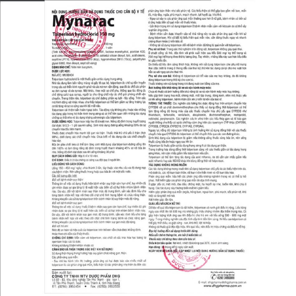 Mynarac 150mg