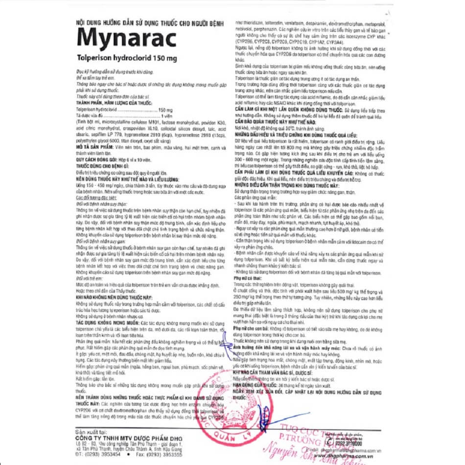 Mynarac 150mg