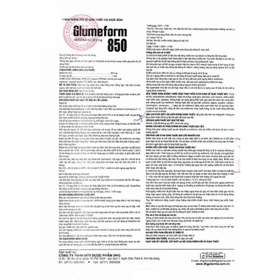 Glumeform 850