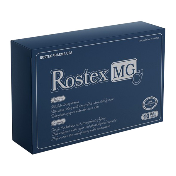 Rostex MG - Thượng phẩm tăng cường sinh lý - Dược Điển Việt Nam