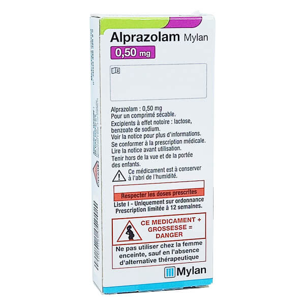 Alprazolam Mylan 0,50mg