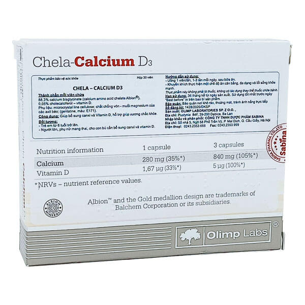 Chela-Calcium D3